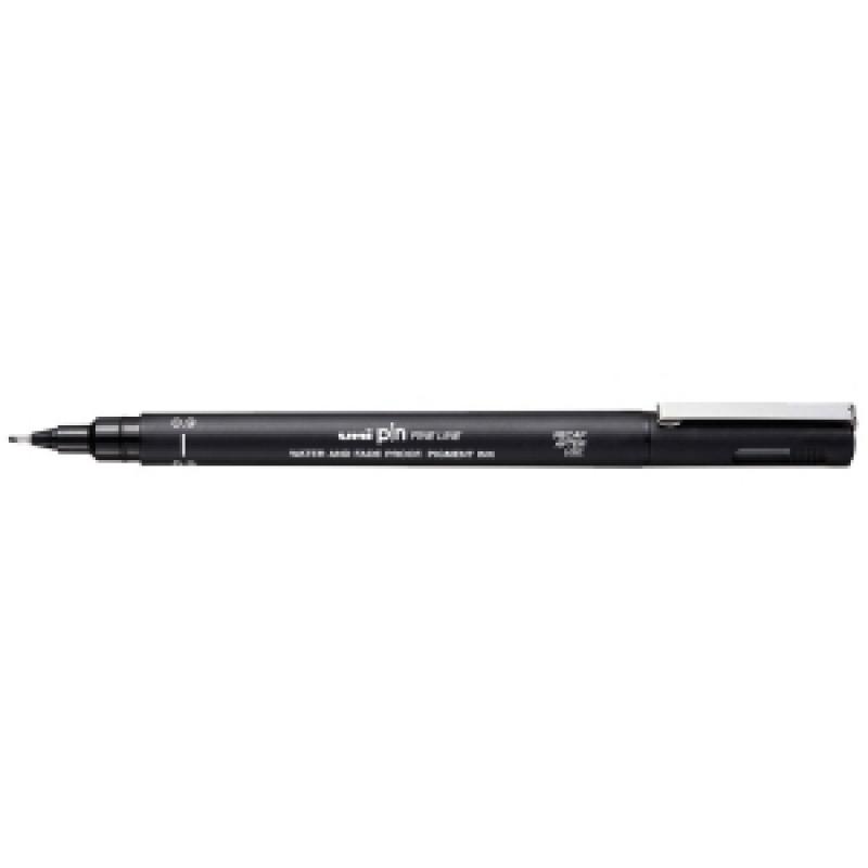 rotulador-calibrado-uni-ball-pin-manga-09-mm-negro