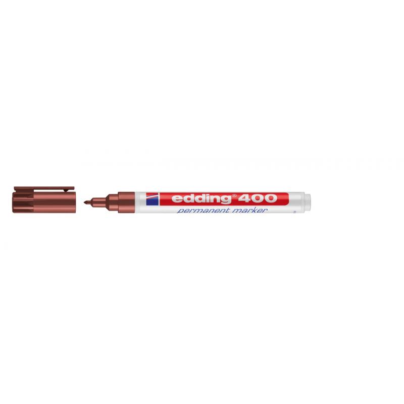 rotulador-edding-400-permanente-marron