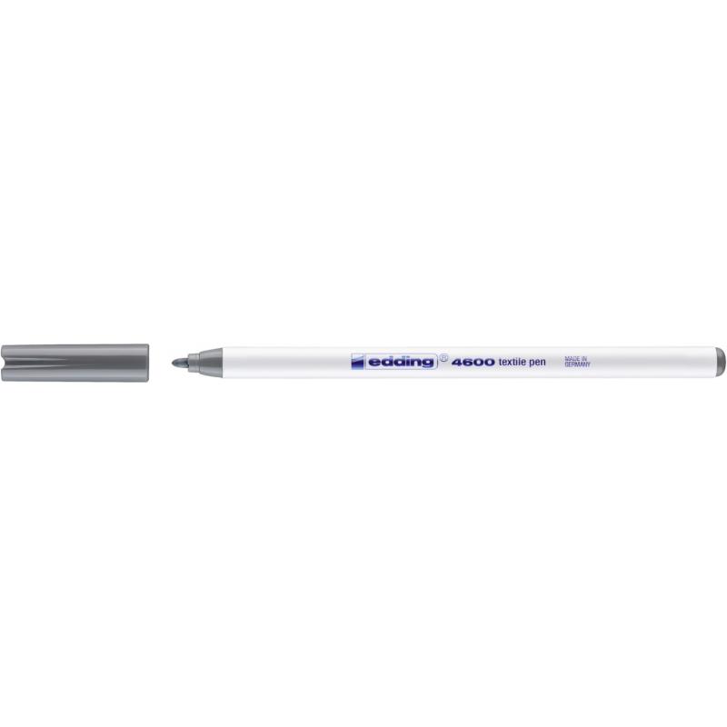 rotulador-edding-4600-tela-fino-gris