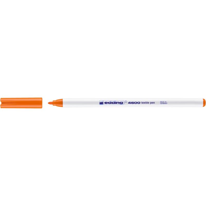 rotulador-edding-4600-tela-fino-naranja