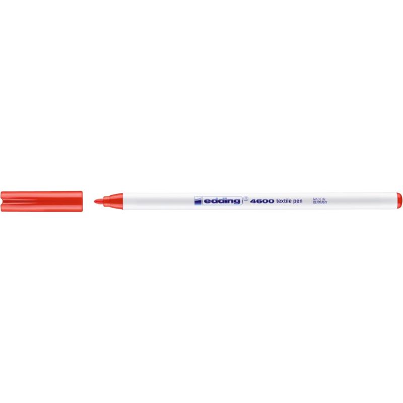 rotulador-edding-4600-tela-fino-rojo