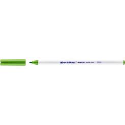 Edding 4600 Marcador textil para ropa. Trazo: 1 mm. A prueba de lavado  hasta 60º. Color verde claro
