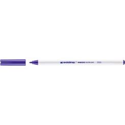 Edding 4600 Marcador textil para ropa. Trazo: 1 mm. A prueba de lavado  hasta 60º. Color violeta