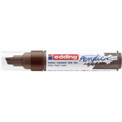 Edding 5000 Marcador acrílico de trazo grueso de 5-10 mm. Color chocolate mate