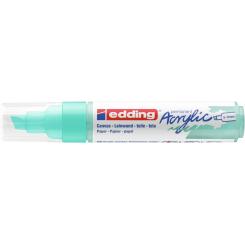 Edding 5000 Marcador acrílico de trazo grueso de 5-10 mm. Color  opulento turquesa mate