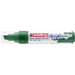 Edding 5000 Marcador acrílico de trazo grueso de 5-10 mm. Color verde musgo mate