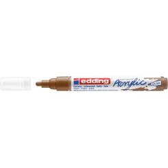 Edding 5100 Marcador acrílico.Trazo medido de 2-3 mm. Color: avellana mate