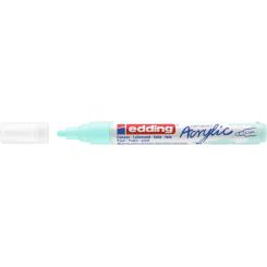 Edding 5100 Marcador acrílico.Trazo medido de 2-3 mm. Color: azul pastel mate