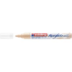 Edding 5100 Marcador acrílico.Trazo medido de 2-3 mm. Color: piel