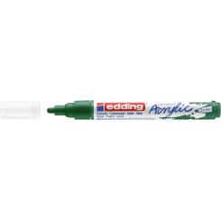Edding 5100 Marcador acrílico.Trazo medido de 2-3 mm. Color: verde musgo mate