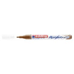 Edding 5300 Marcador acrílico.Trazo fino de 1-2 mm. Color avellana mate