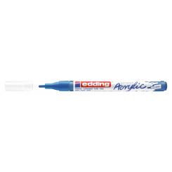 Edding 5300 Marcador acrílico.Trazo fino de 1-2 mm. Color azul genciana mate