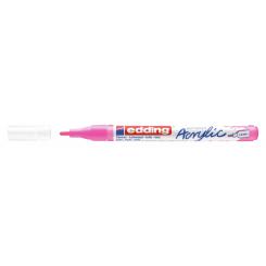 Edding 5300 Marcador acrílico.Trazo fino de 1-2 mm. Color rosa neón mate