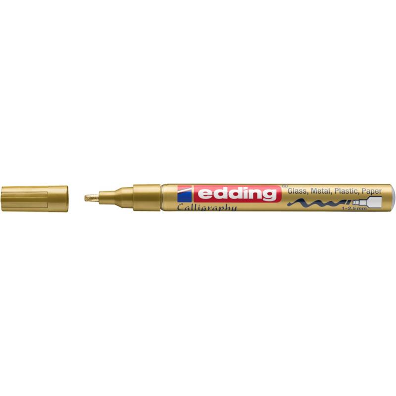 rotulador-edding-753-opaco-oro-caligrafico