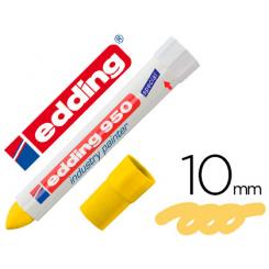 Edding 950 Marcador de pasta opaca permanente. Especial para superficies irregulares, materiales, metales con corrosión, etc. Color verde