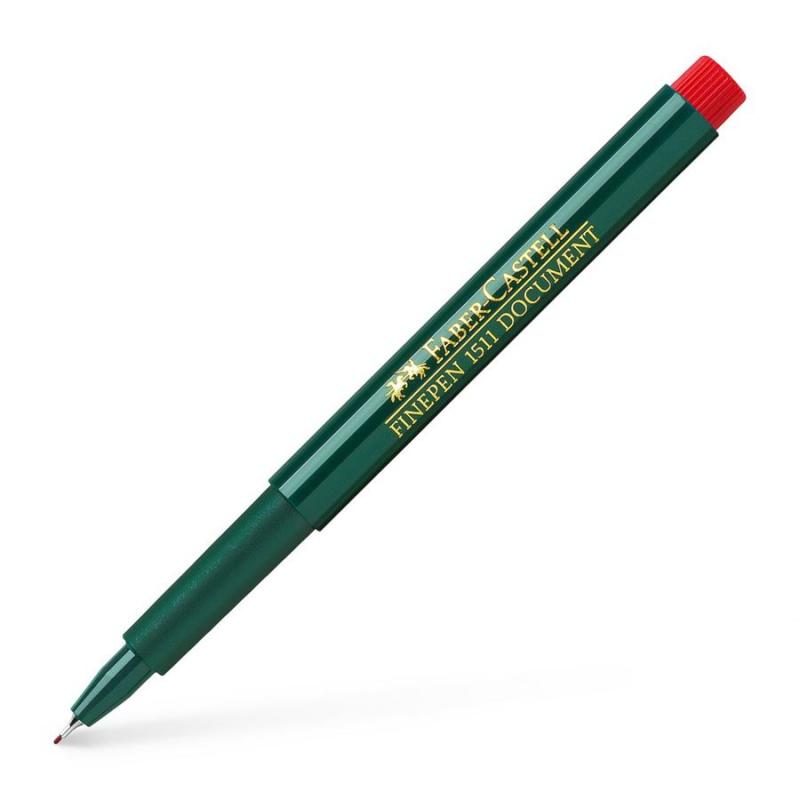 Rotulador Faber-Castell 1511 Punta Extrafina Rojo
