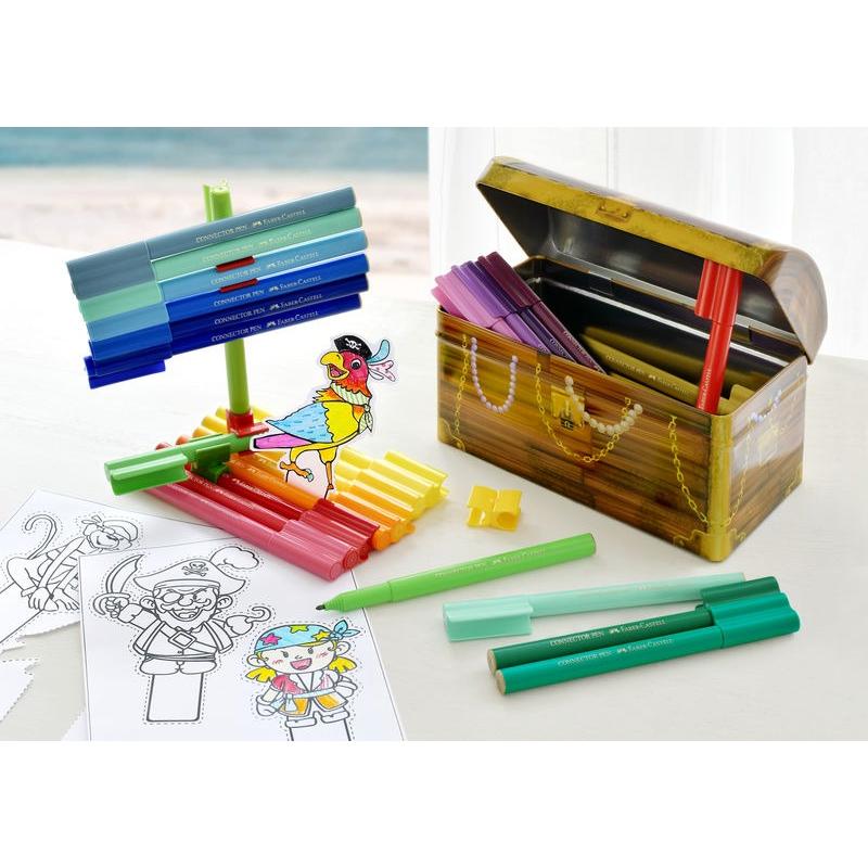 Rotulador FABER-CASTELL Connector Cofre De 33