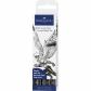 Rotulador FABER-CASTELL Pitt Artist Negro P/4