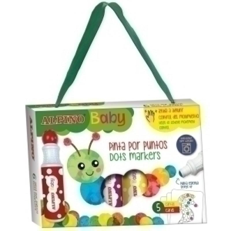 rotulador-fibra-alpino-baby-dot-marker-caja-de-6