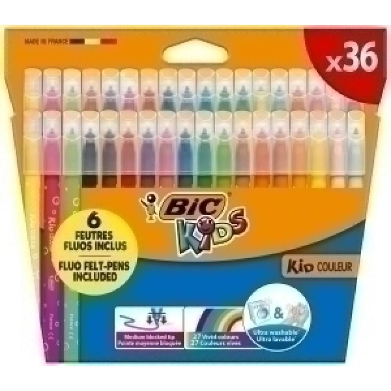 rotulador-fibra-bic-kids-ultra-lavable-caja-de-36