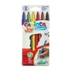 Rotulador Fibra Carioca Joy Estuche De  6