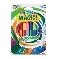 Rotulador Fibra Carioca Jumbo Cambiacolor De 10