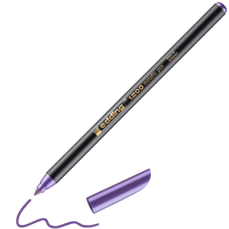 rotulador-fibra-edding-1200-metallic-violeta