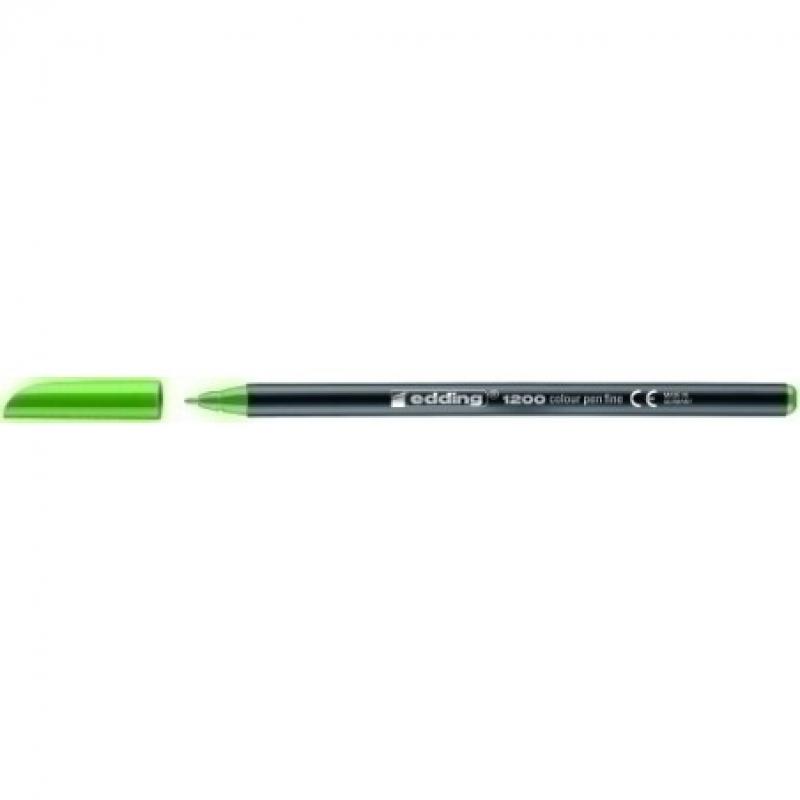 Rotulador Fibra Edding 1200  Verde Claro
