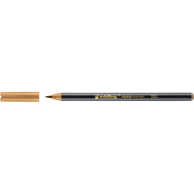rotulador-fibra-edding-1340-brushpen-ocre