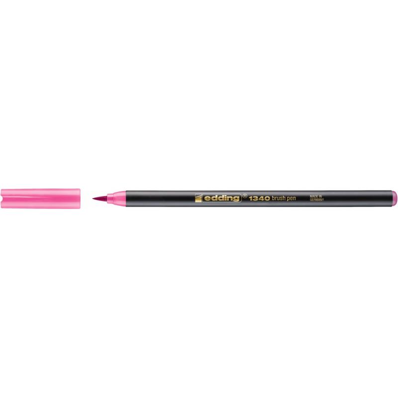 rotulador-fibra-edding-1340-brushpen-rosa
