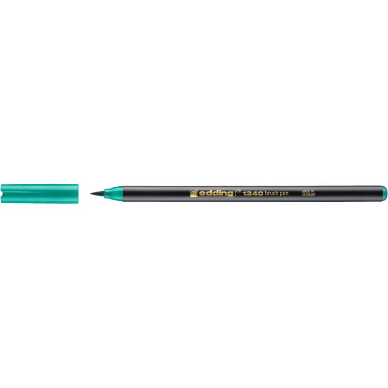 rotulador-fibra-edding-1340-brushpen-verde