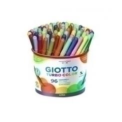 Rotulador Fibra Giotto Turbo Color Bote De 96 (8X12 Col.)