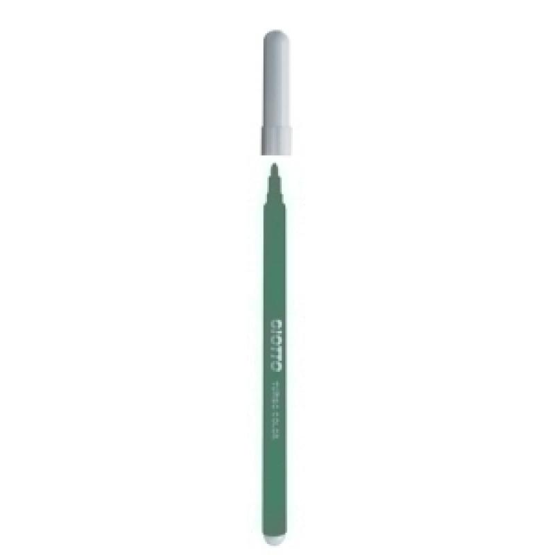 rotulador-fibra-giotto-turbo-color-verde-oscuro