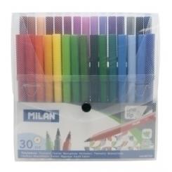 Rotulador Fibra Milan Punta Fina Estuche 30