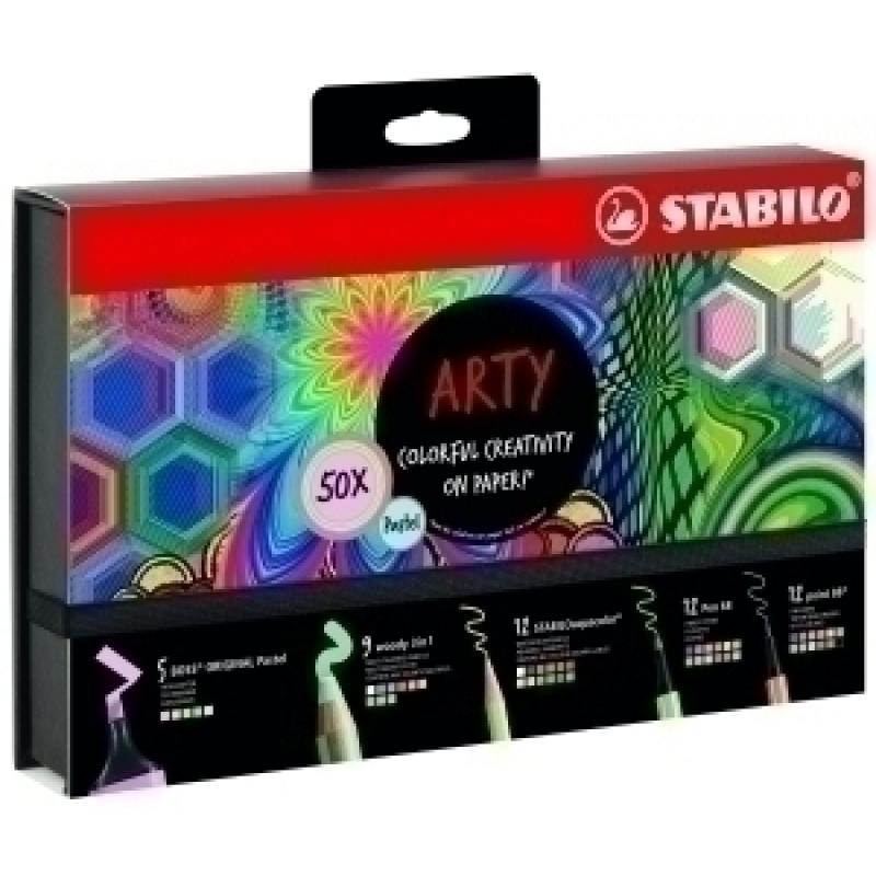 rotulador-fibra-stabilo-arty-line-pastel-set-de-50-5x-boss-original-pastel-9x-woody-3-in-1-12x-pen-68-12x-point-88-y-12x-aquacolor