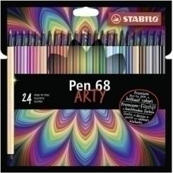 Rotulador Fibra Stabilo Pen 68 Arty Line Caja Carton De 24