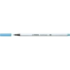 Rotulador Fibra Stabilo Pen 68 Brush Punta Pincel Azul Fluorescente