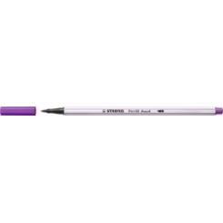 Rotulador Fibra Stabilo Pen 68 Brush Punta Pincel Lila