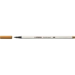 Rotulador Fibra Stabilo Pen 68 Brush Punta Pincel Ocre Oscuro