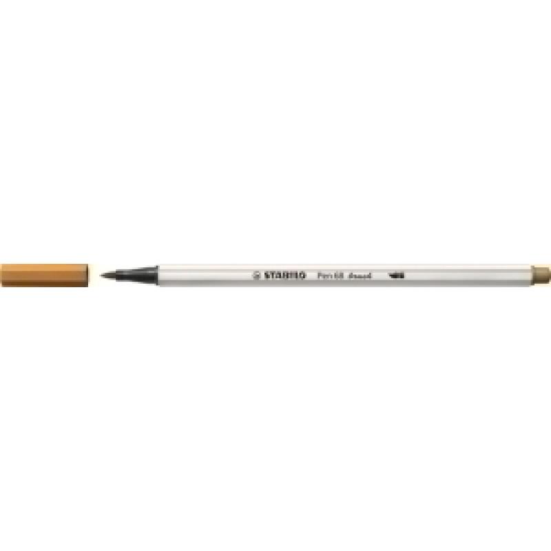 rotulador-fibra-stabilo-pen-68-brush-punta-pincel-ocre-oscuro