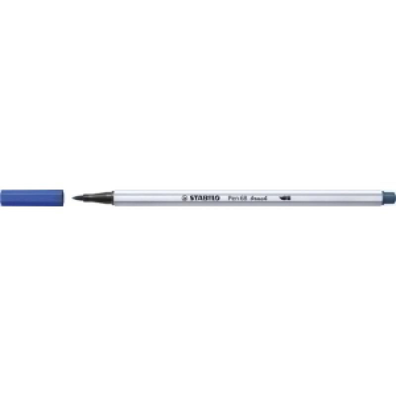 rotulador-fibra-stabilo-pen-68-brush-punta-pincel-ultramar