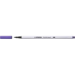 Rotulador Fibra Stabilo Pen 68 Brush Punta Pincel Violeta