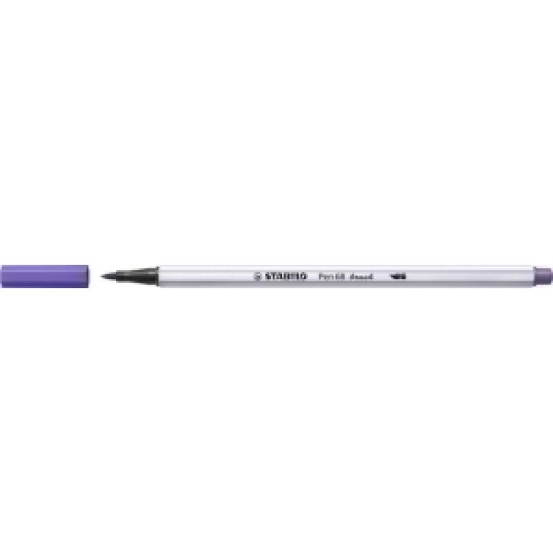 rotulador-fibra-stabilo-pen-68-brush-punta-pincel-violeta