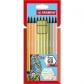 rotulador-fibra-stabilo-pen-68-caja-carton-de-10