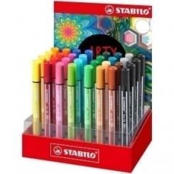 Rotulador Fibra Stabilo Pen 68 Max Arty Line Expositor De 32