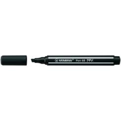 Rotulador Fibra Stabilo Pen 68 Max Negro