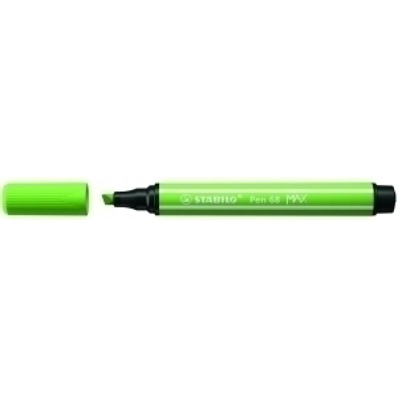 rotulador-fibra-stabilo-pen-68-max-verde-claro