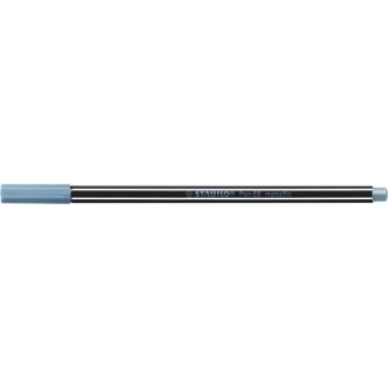 rotulador-fibra-stabilo-pen-68-metallic-azul-metalico