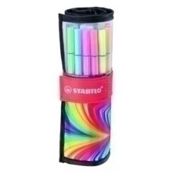 Rotulador Fibra Stabilo Point 68 Arty Line Estuche De 25 Rollerset