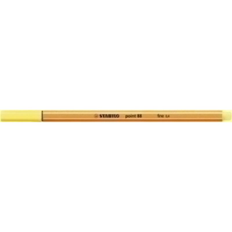 rotulador-fibra-stabilo-point-88-amarillo-limon